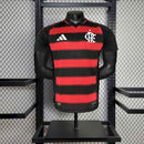 CAMISA VERSÃO PLAYER FLAMENGO 25/26 VERMELHO E PRETO