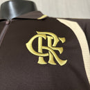 CAMISA POLO MARROM CONCENTRAÇÃO FLAMENGO 26/27