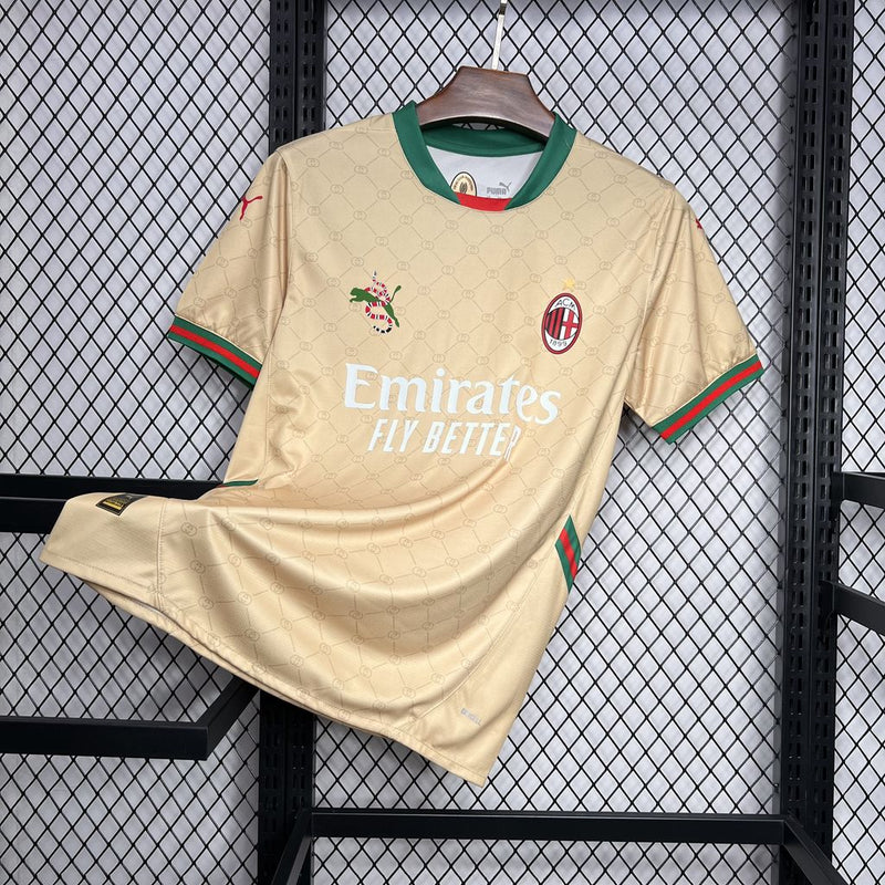 CAMISA DO MILAN 24/25 BEGE