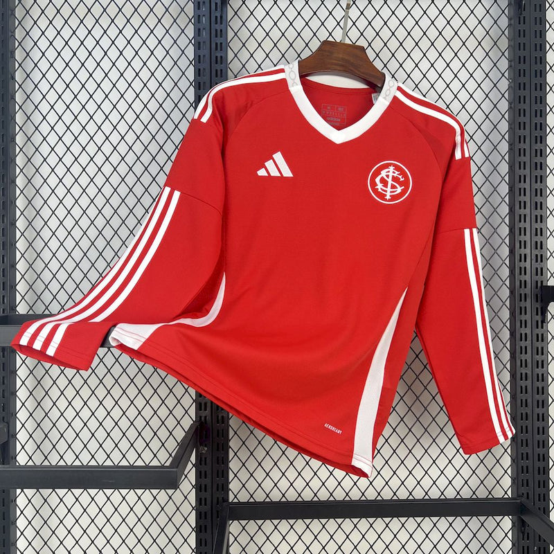 CAMISA MANGA LONGA DO INTERNACIONAL 25/26 VERMELHO