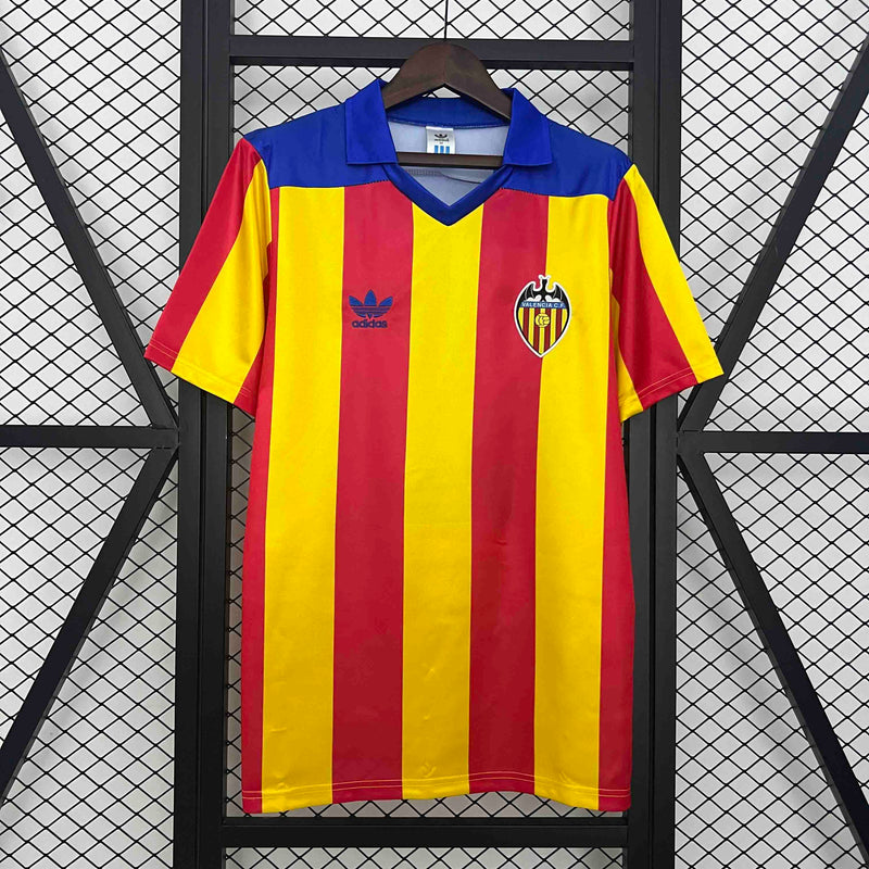 CAMISA RETRÔ DO VALENCIA 11/12 VERMELHO E AMARELO