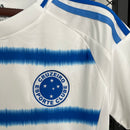 CAMISA FEMININA DO CRUZEIRO II 25/26  BRANCA