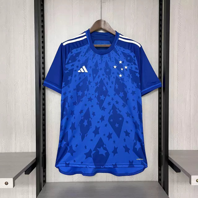 Camisa Cruzeiro Home 2024/25 - Torcedor Masculino - Azul