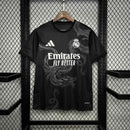 CAMISA DO REAL MADRID 24/25 PRETO EDIÇÃO ESPECIAL