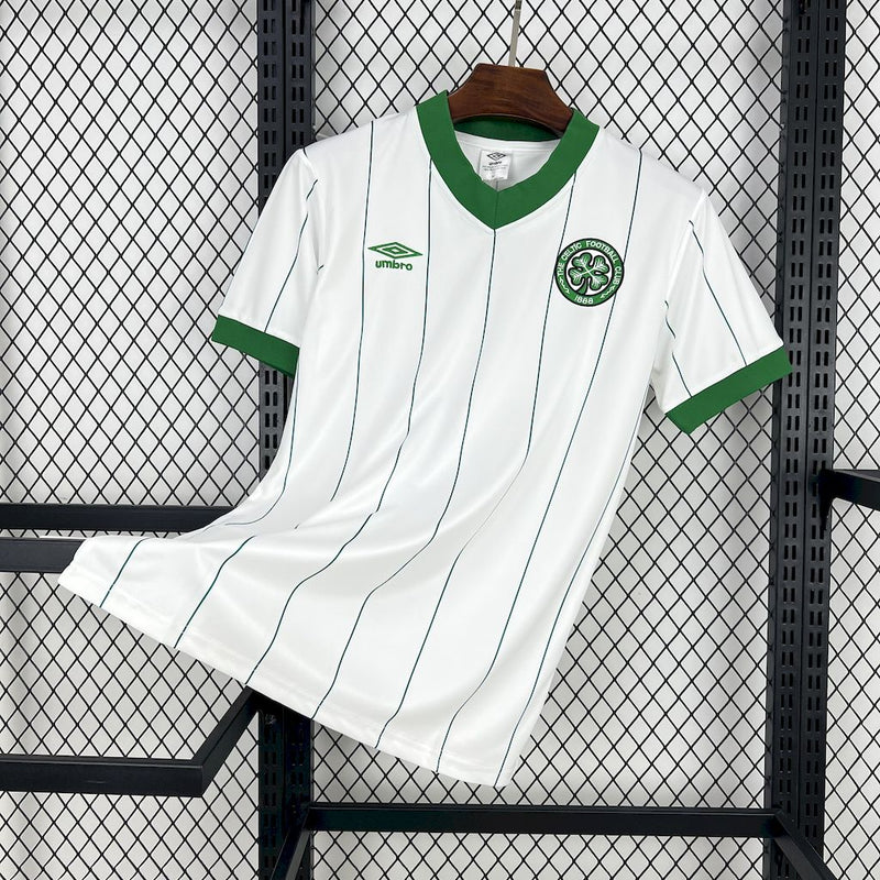 CAMISA RETRÔ DO CELTIC 85/86 BRANCO