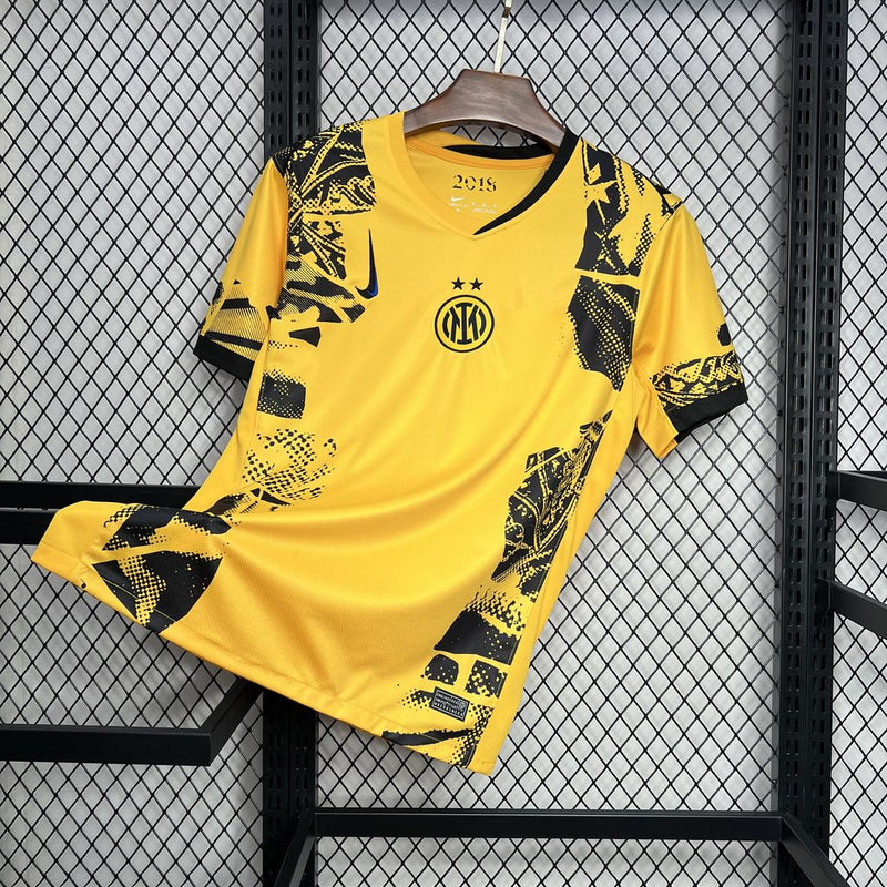CAMISA DO INTER DE MILAN 24/25 AMARELO