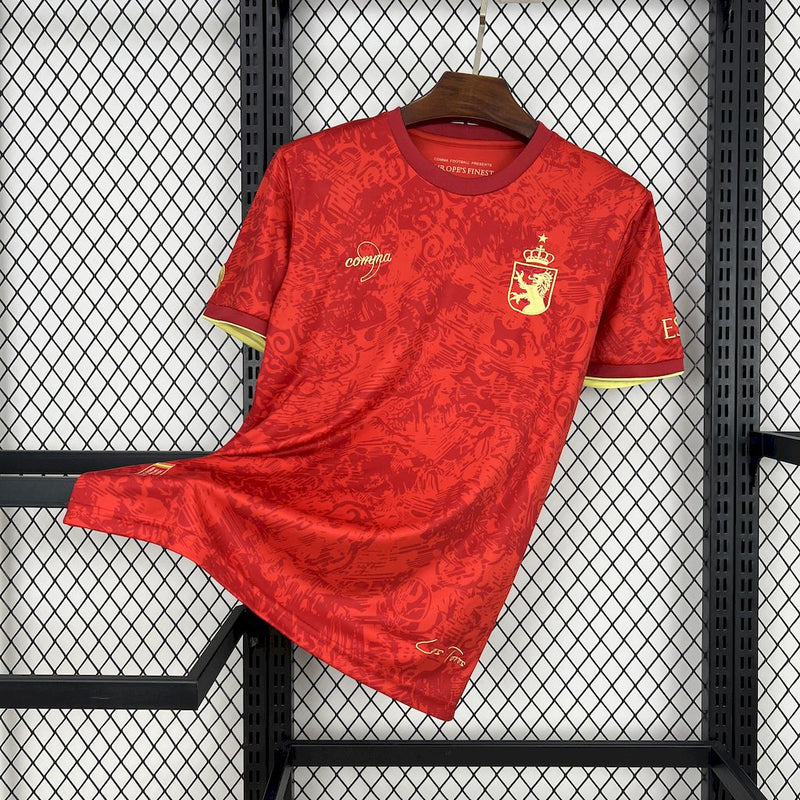CAMISA DA SELEÇÃO DA ESPANHA 25/26 VERMELHO