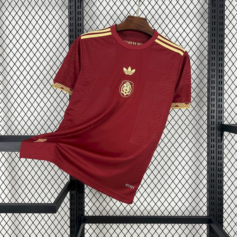 CAMISA DA SELEÇÃO DO MEXICO 25/26 VERMELHO