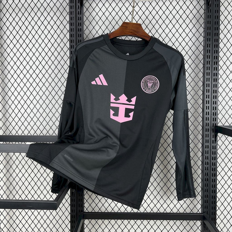 CAMISA MANGA LONGA INTER MIAMI 25/26 PRETO