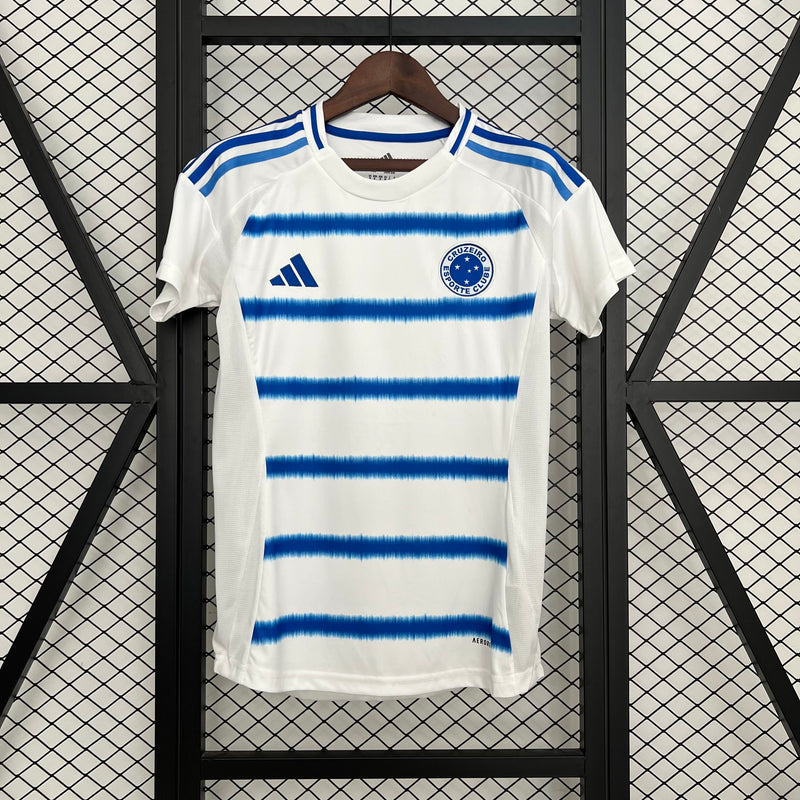 CAMISA FEMININA DO CRUZEIRO II 25/26  BRANCA