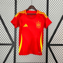 CAMISA FEMININA DA ESPANHA 24/25 VERMELHO