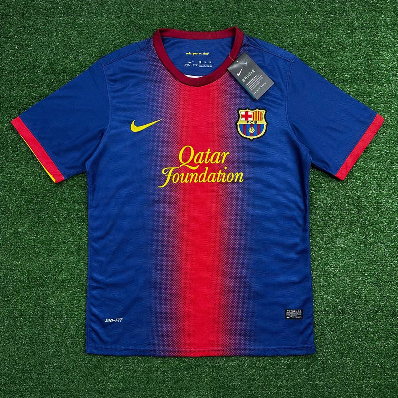 CAMISA RETRÔ DO BARÇA 12/13 DEGRADE