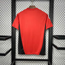 CAMISA DO MANCHESTERUNITED 24/25 VERMELHO E PRETO