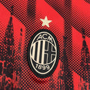 CAMISA DO MILAN 24/25 VERMELHO E PRETO