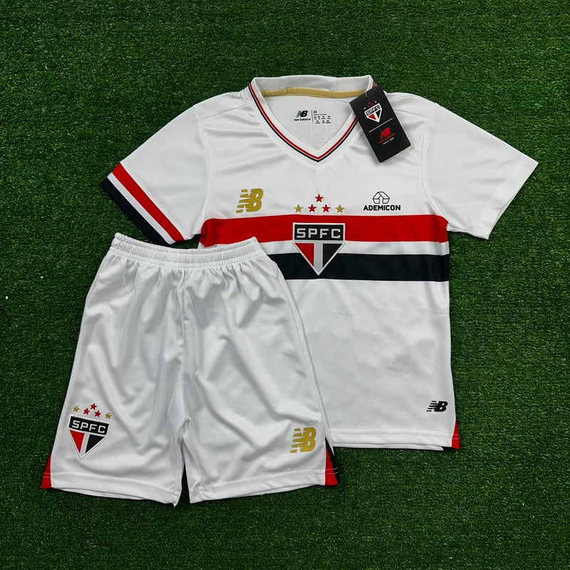 CONJUNTO INFANTIL SÃO PAULO HOME 25/26
