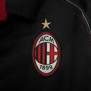 CAMISA RETRÔ DO MILAN 12/13 PRETO