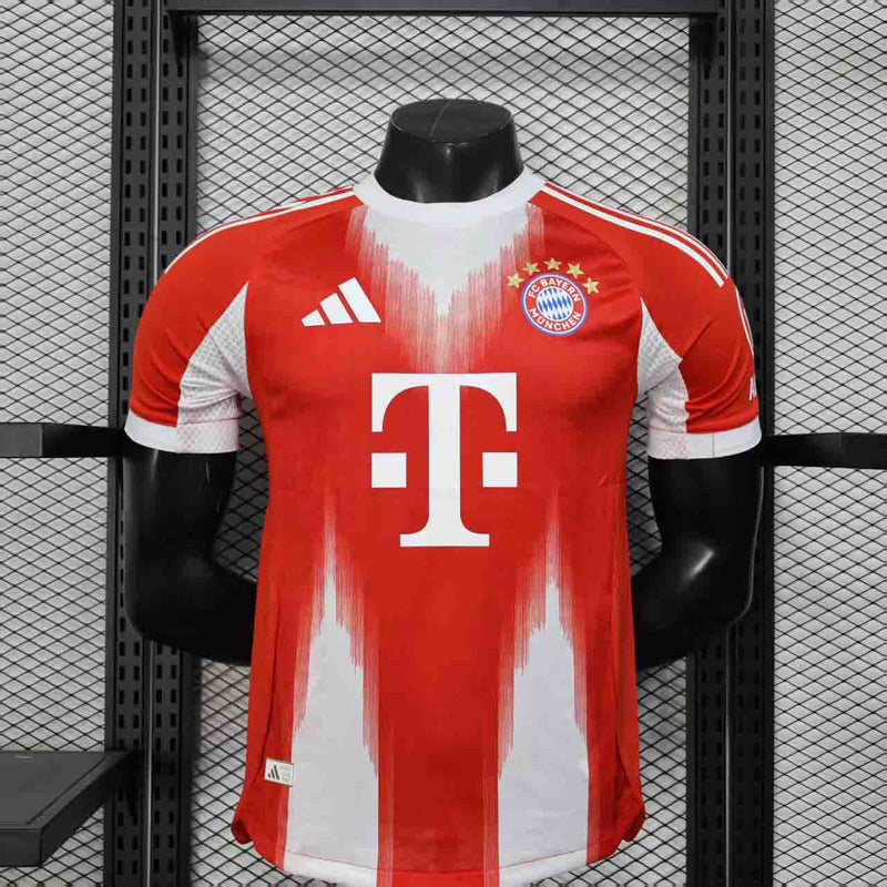 CAMISA VERSÃO PLAYER DO BAYERN MUNCHEN 25/26 VERMELHO