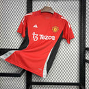 CAMISA DO MANCHESTERUNITED 24/25 VERMELHO E PRETO