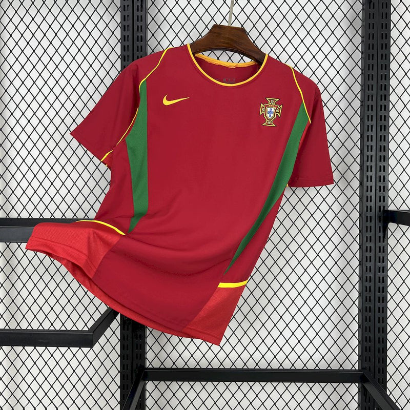 CAMISA RETRÔ DE PORTUGAL 02/03 VERMELHO