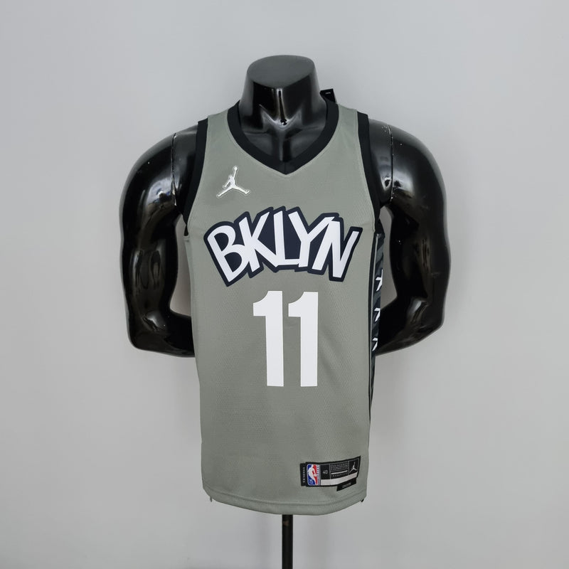 Regata NBA Brooklyn Nets - Kyrie Irving #7 Grey - ResPeita Sports 