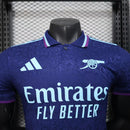 CAMISA VERSÃO PLAYER DO ARSENAL 25/26 AZUL