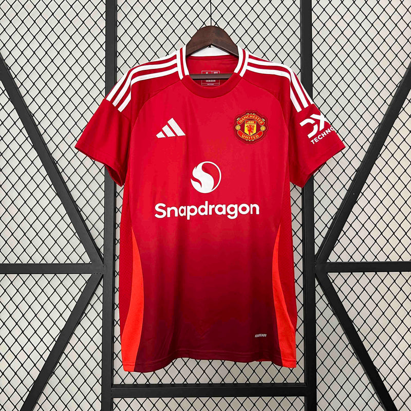 CAMISA DO MANCHESTERUNITED 24/25 VERMELHO