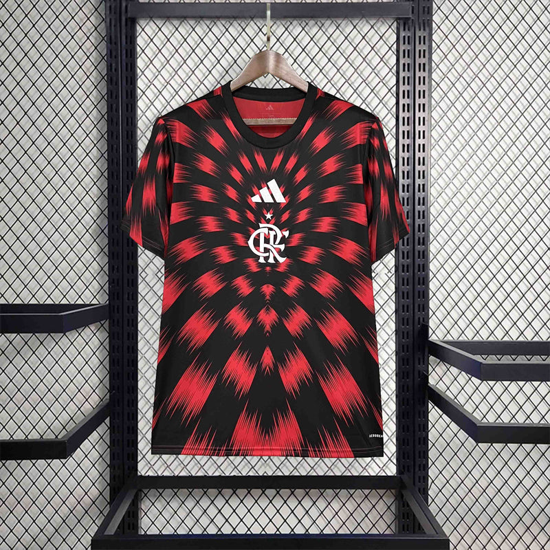 CAMISA DO FLAMENGO 25/26 VERMELHO E PRETO