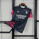 CAMISA DO REAL MADRID 24/25 PRETO EDIÇÃO ESPECIAL