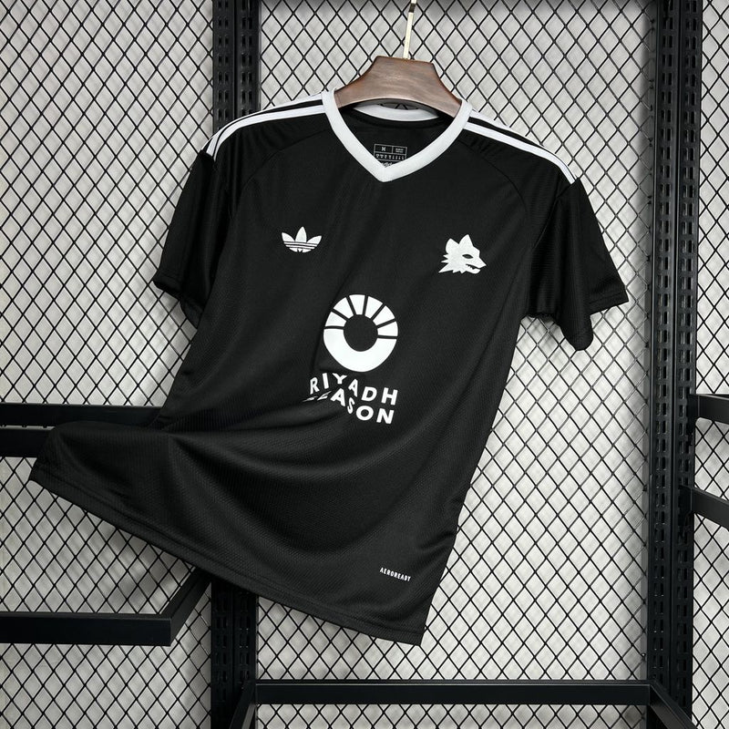CAMISA DO ROMA 24/25 PRETO