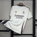 CAMISA DO REAL MADRID 24/25 BRANCO EDIÇÃO ESPECIAL