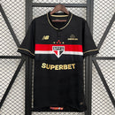 CAMISA DO SÃO PAULO III ALL BLACK 25/26