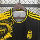 CAMISA DO REAL MADRID 24/25 PRETO EDIÇÃO ESPECIAL