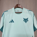 Camisa Cruzeiro Treino 2025/26 Masculina Azul Turquesa Claro