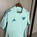Camisa Cruzeiro Treino 2025/26 Masculina Azul Turquesa Claro