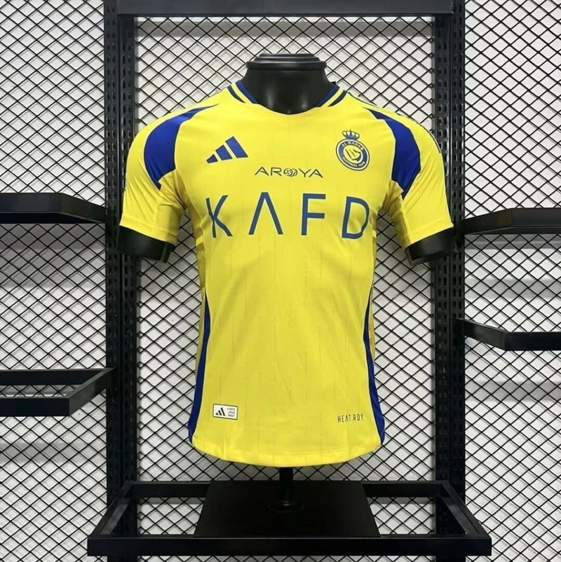 Camisa Al-Nassr Home Jogador Masculina (2024/25)