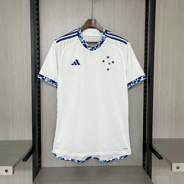 Camisa Cruzeiro Away 2024/25 - Torcedor Masculino - Branco