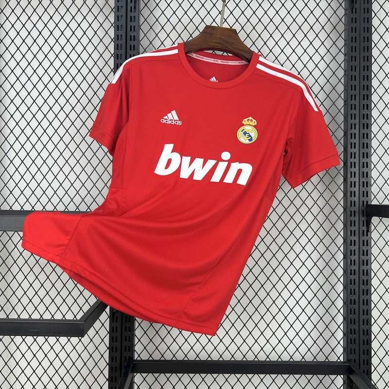 CAMISA RETRÔ DO REAL MADRID 12/13 VERMELHO