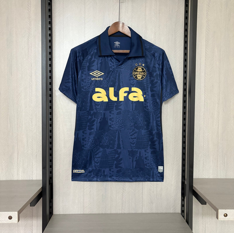 CAMISA DO GRÊMIO III - AZUL MARINHO 25/26