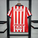CAMISA DO CHIVAS 24/25 VERMELHO E BRANCO